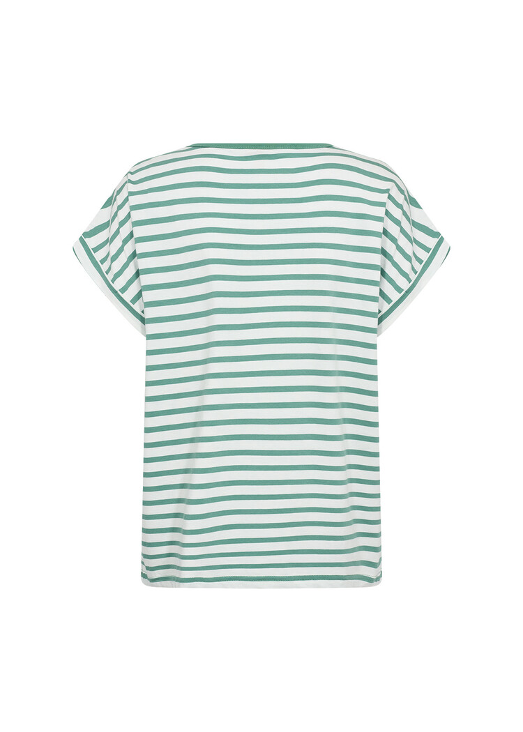 Soya Concept Soya Concept Cotton T Shirt SC-Rina Stripe 18