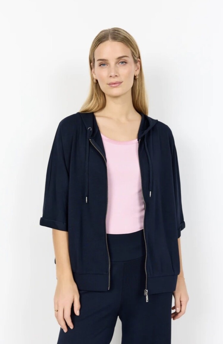 Soya Concept Zip Up Hoodie SC-Banu 282