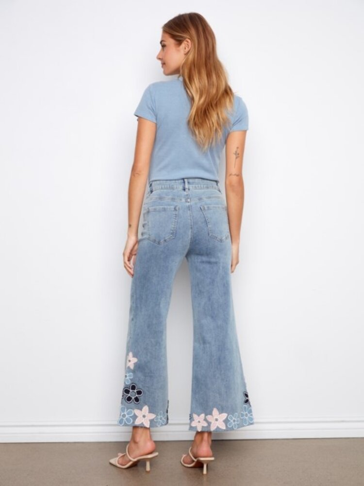 Charlie B Charlie B Wide Flare Jeans C5742P