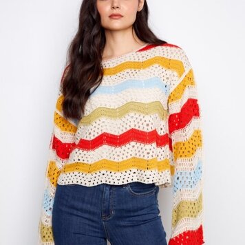 Charlie B Charlie B Crochet Top C4674