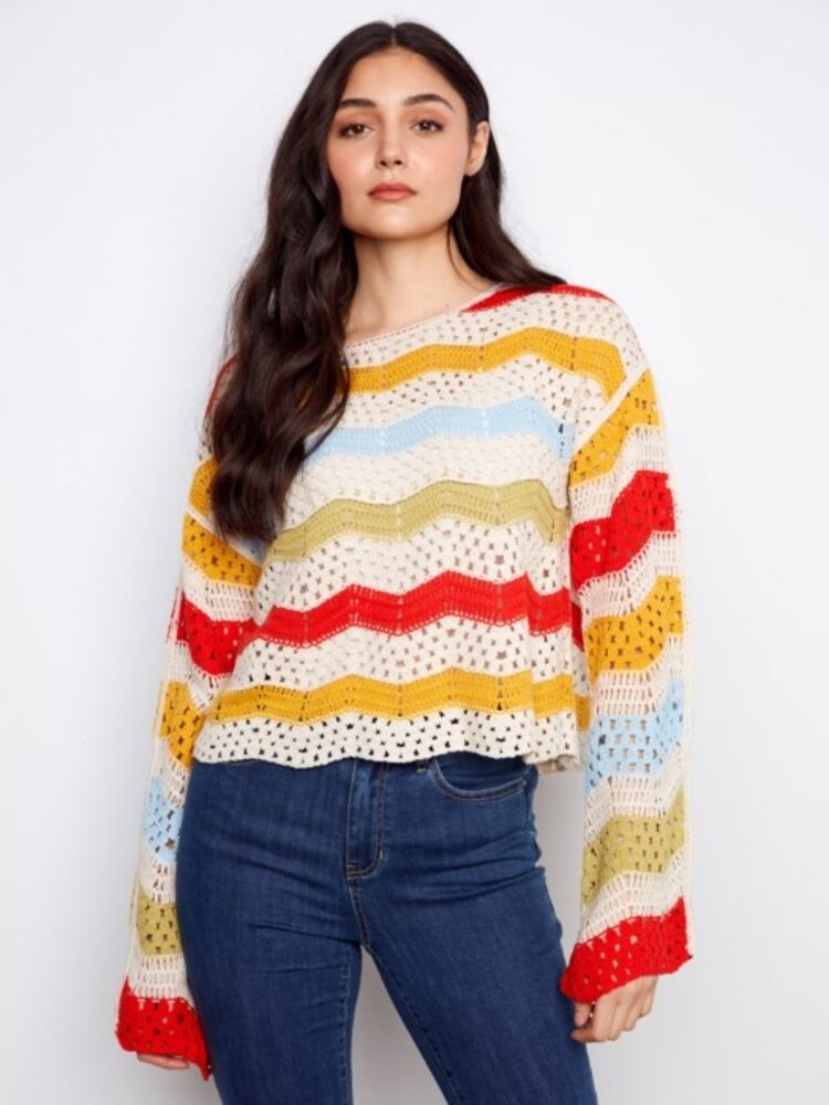 Charlie B Charlie B Crochet Top C4674