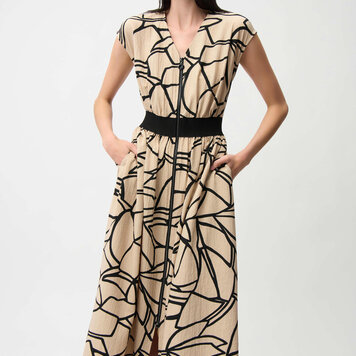 Joseph Ribkoff Joseph Ribkoff Abstract Print Dress 261163