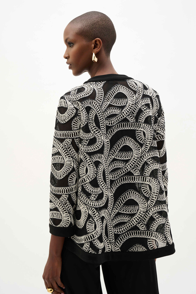 Joseph Ribkoff Joseph Ribkoff Abstract Print Swing Jacket 262207