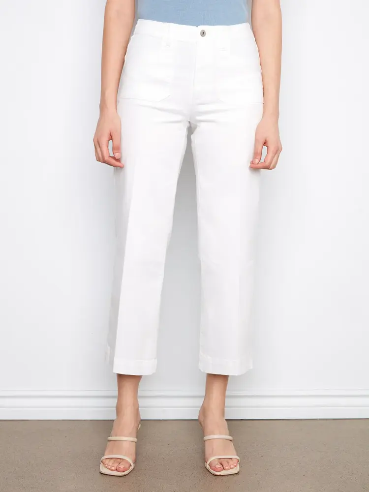 Charlie B Charlie B Cropped Wide Leg Pant C5660R