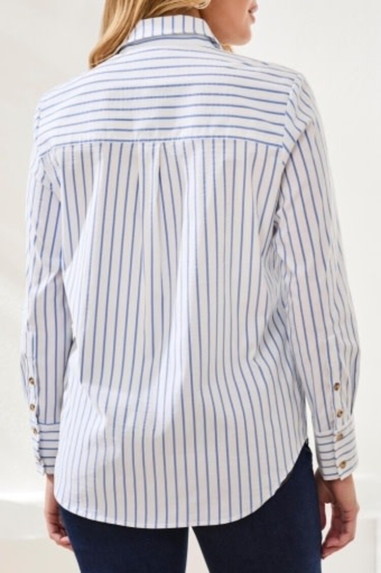 Tribal L/S BTN FRT SHIRT-3086O