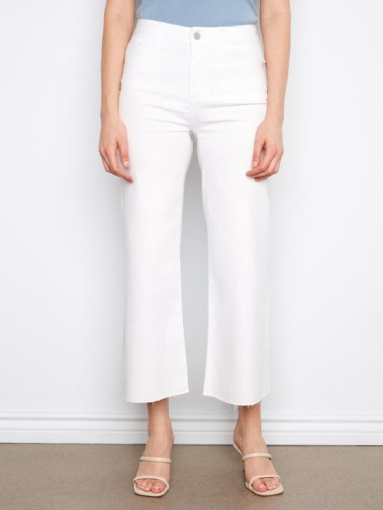 Charlie B Charlie B Flared Wide Leg Pants