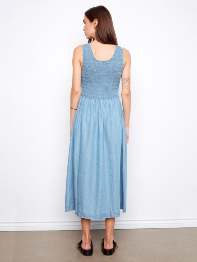 Charlie B Charlie B sleeveless Maxi Dress C3235