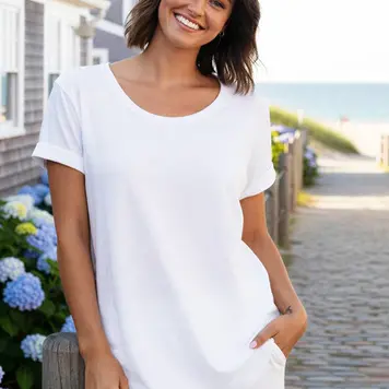 Escape Escape High Lo SS Tee 10003