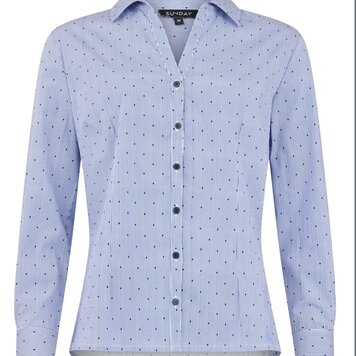 Sunday Sunday Button Up Collared Shirt 6054
