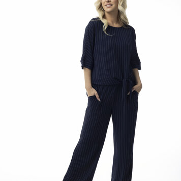 Pure Essence Pure Essence Striped Pant 656-2373