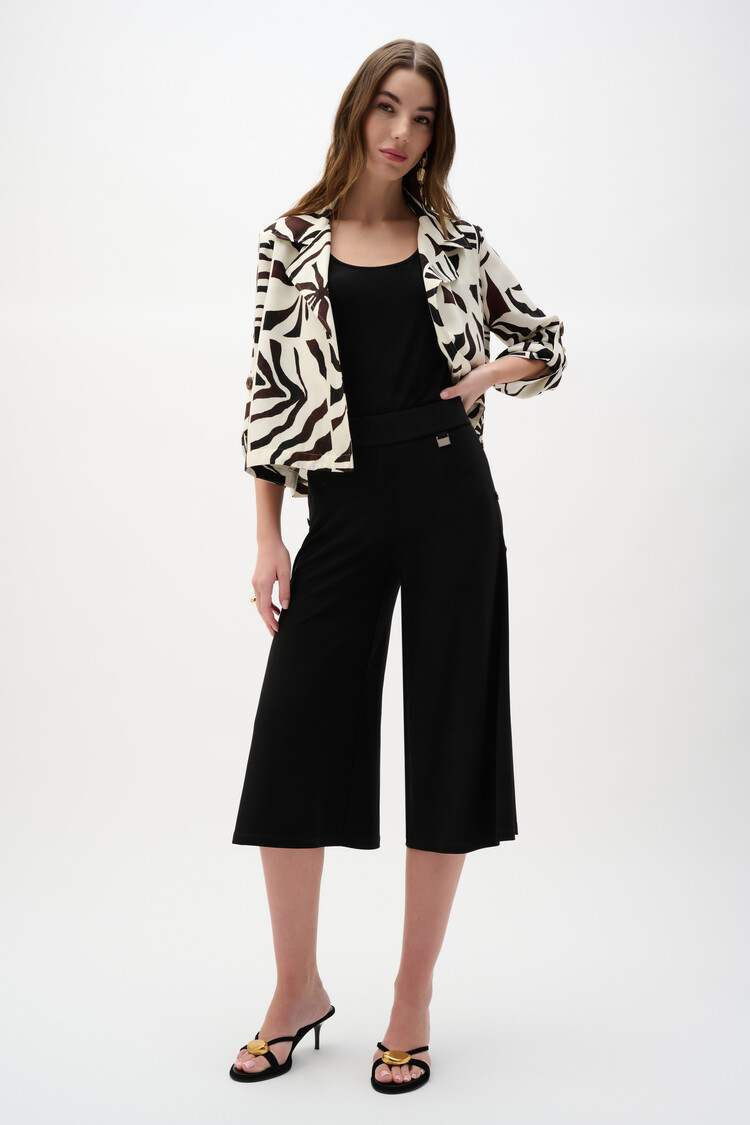 Joseph Ribkoff Joseph Ribkoff Silky Knit Wide Leg Culotte Pants 262008