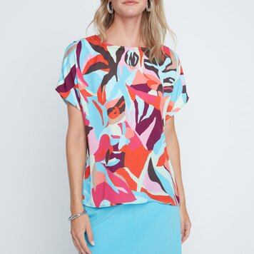 Renuar Renuar Woven Blouse R5242