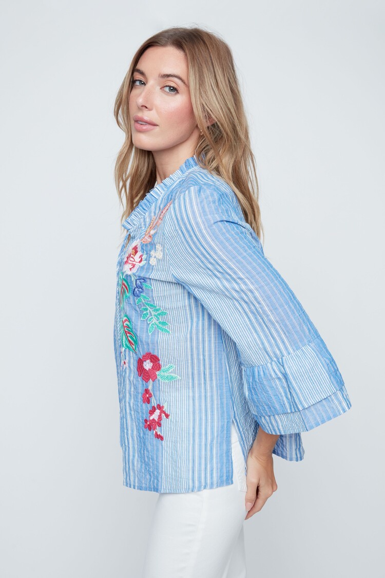 Renuar Renuar Woven Blouse R5245