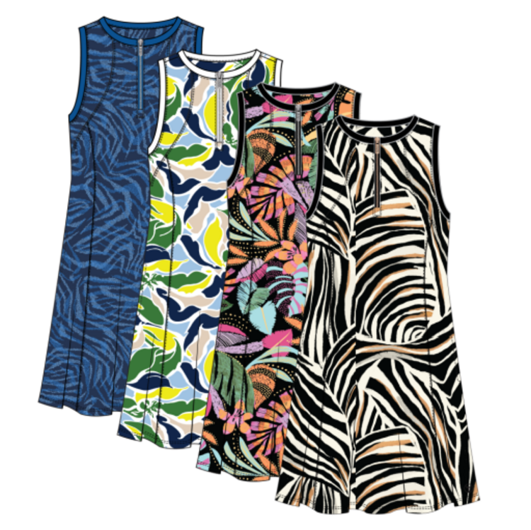 Tribal SLVLESS CREW NECK DRESS-3057O