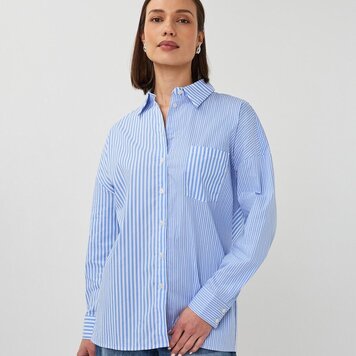 Esqualo Esqualo Striped Blouse