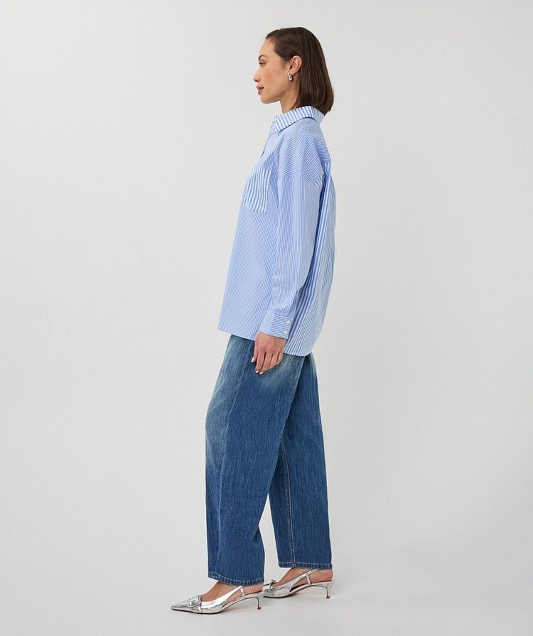 Esqualo Esqualo Striped Blouse