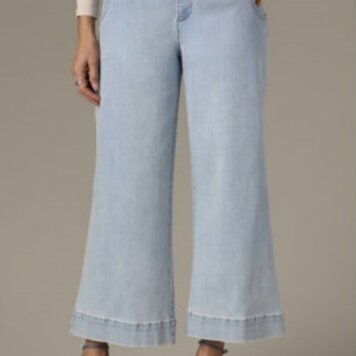 Wit&Wisdom Wit & Wisdom Whitney Crop Wide Leg Sky Rise 8249N0XY