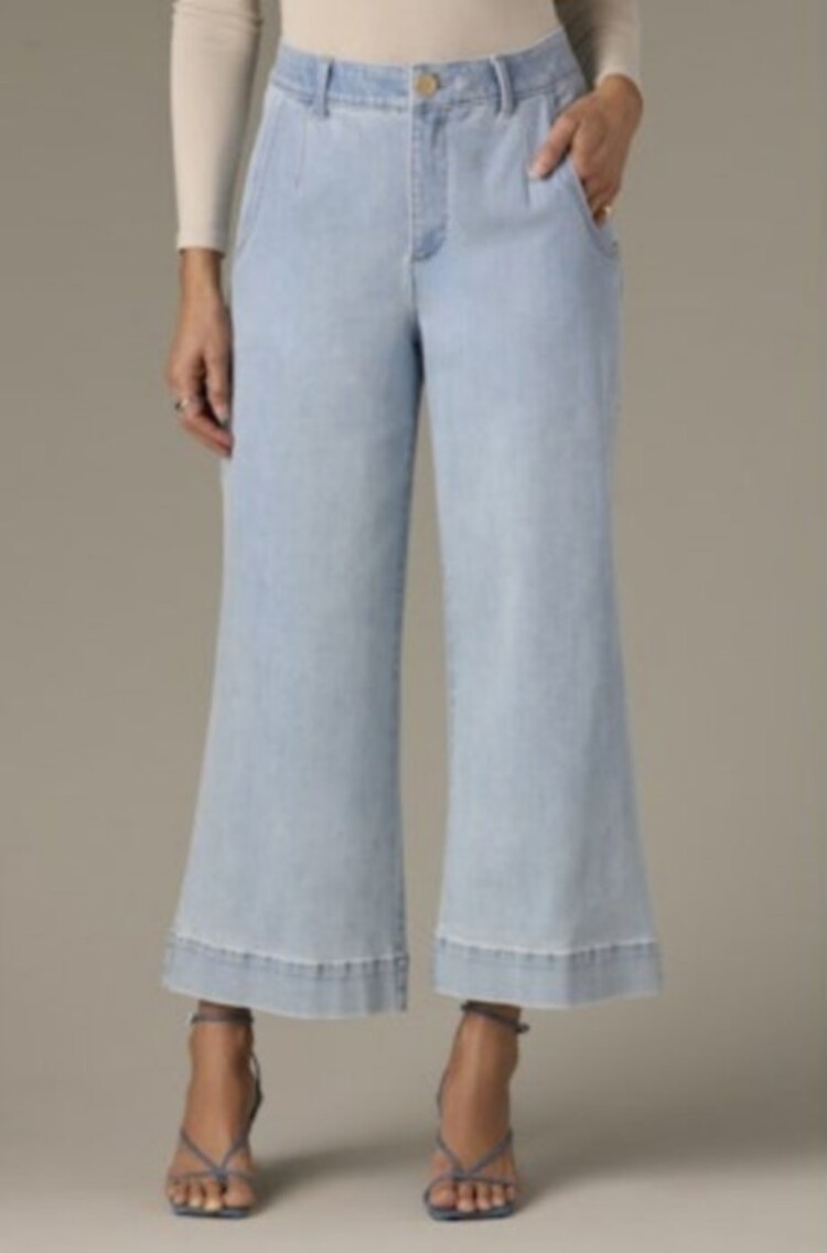 Wit&Wisdom Wit & Wisdom Whitney Crop Wide Leg Sky Rise 8249N0XY