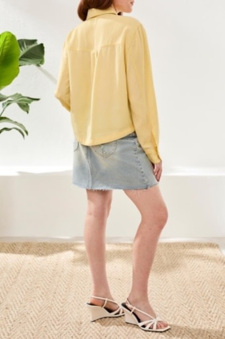 Tribal FLOWY OVERSHIRT -6067O