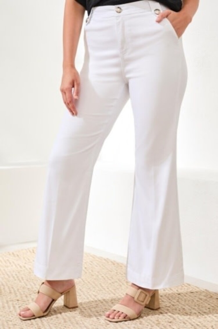 Tribal BROOKE HUGGING MARINE PALAZZO JEANS-5768O