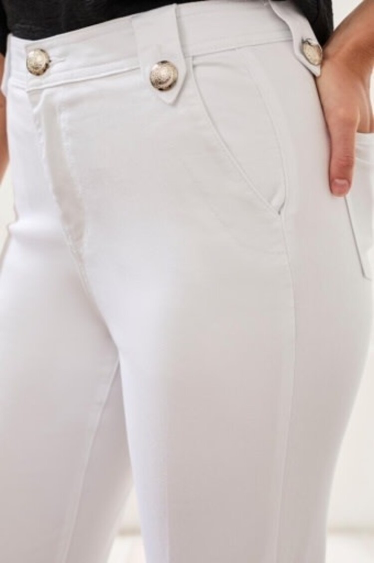 Tribal BROOKE HUGGING MARINE PALAZZO JEANS-5768O