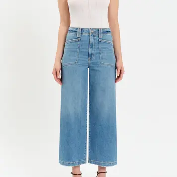 Daze Daze Valley Girl High Rise Patch Pocket Ankle D00016020SO