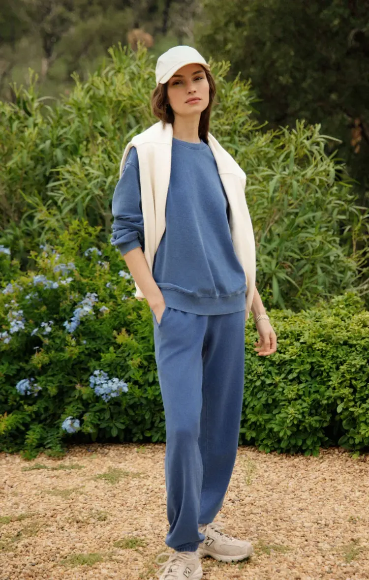 Z Supply Z Supply Boyfriend Denim Sweatshirt