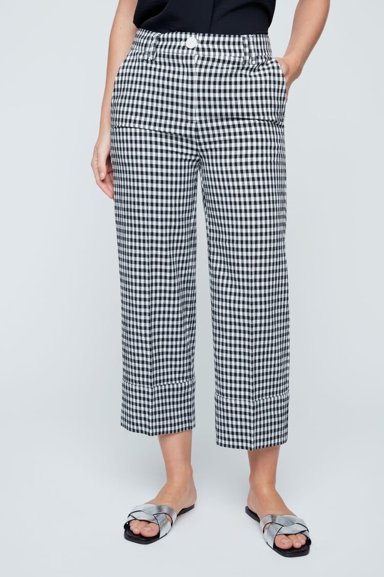Renuar Renuar Patterned Woven Pant R8131