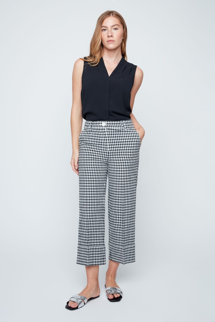 Renuar Renuar Patterned Woven Pant R8131