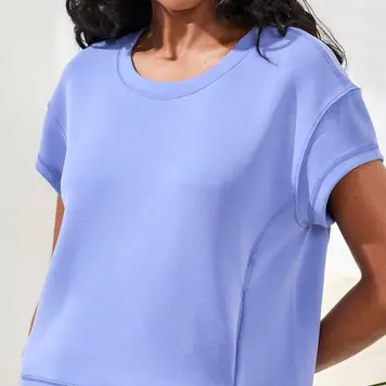 Tribal Tribal Short Sleeve Top with Pockets 6167O