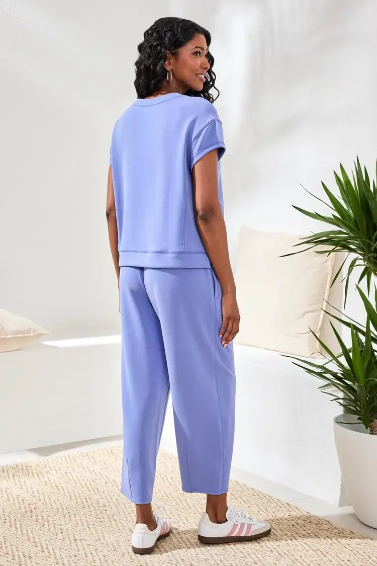 Tribal Tribal Short Sleeve Top with Pockets 6167O