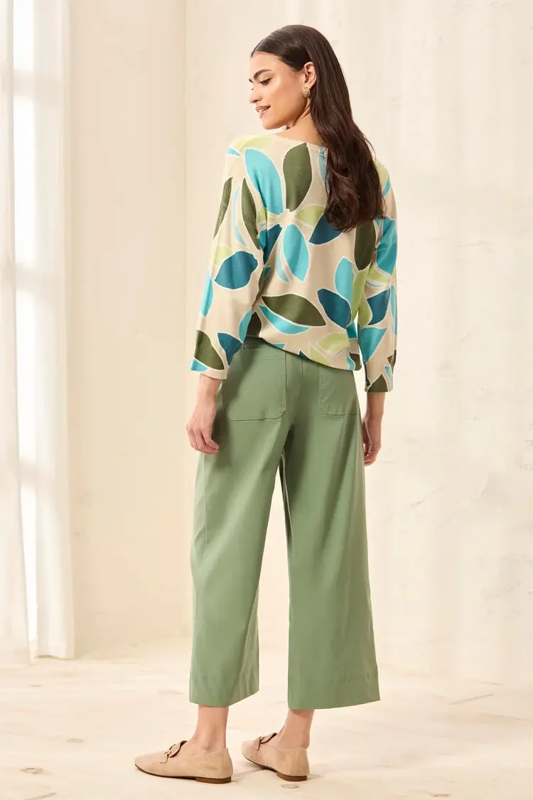 Tribal Tribal High Rise Capri W/ Pocket 3091O