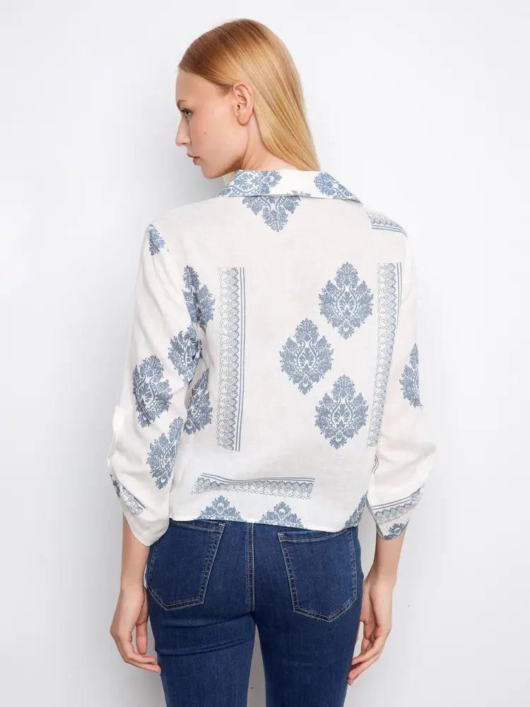 Charlie B Charlie B Button Up Blouse C4672