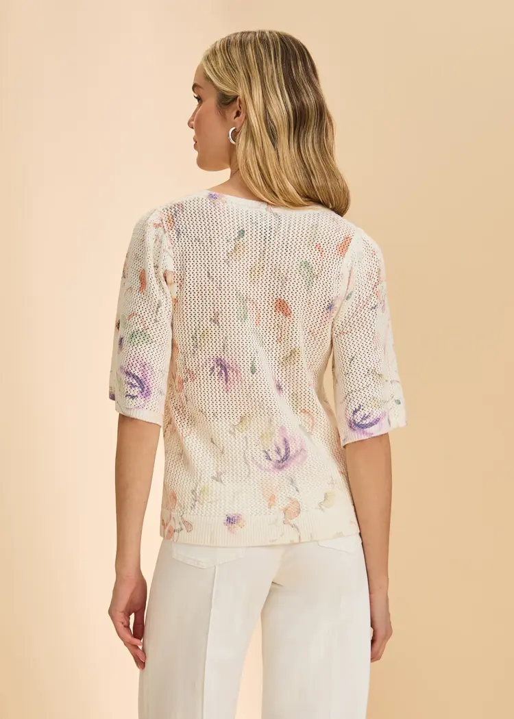 French Dressing Jeans FDJ Elbow Bell Sleeve Sweater 1203624