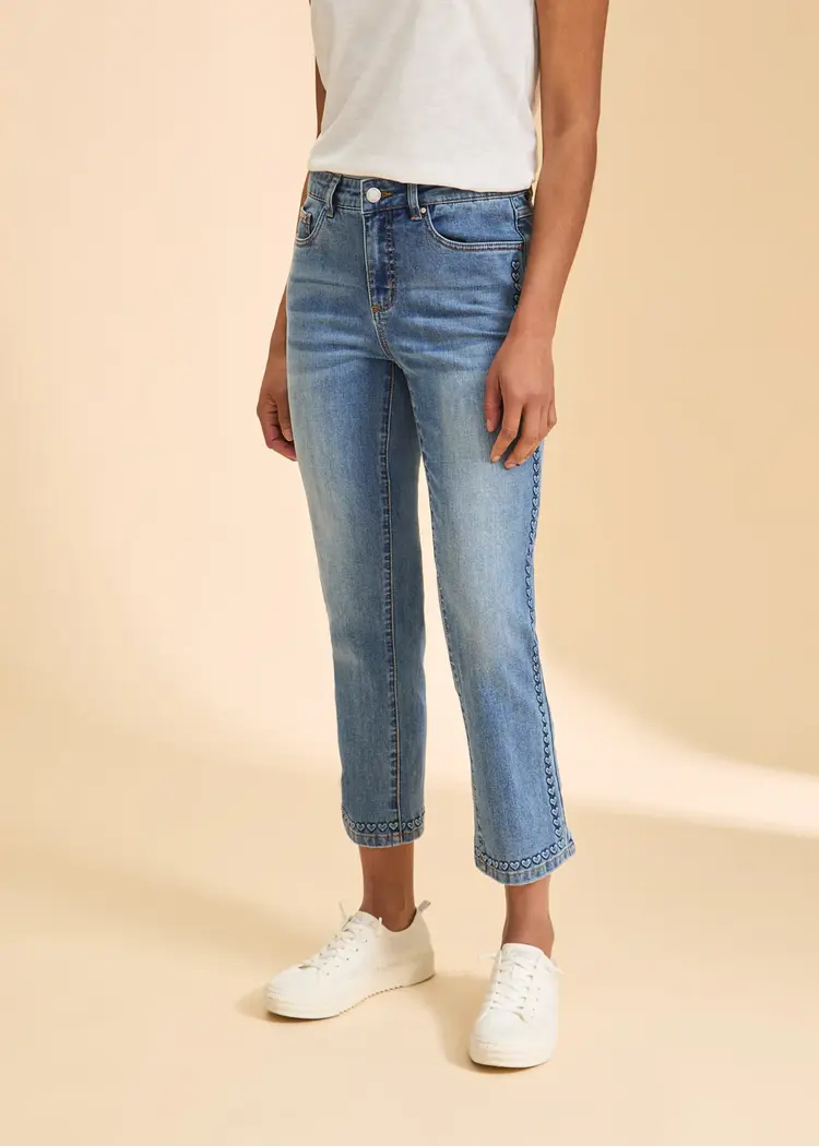 French Dressing Jeans FDJ Olivia Straight Crop 2922779