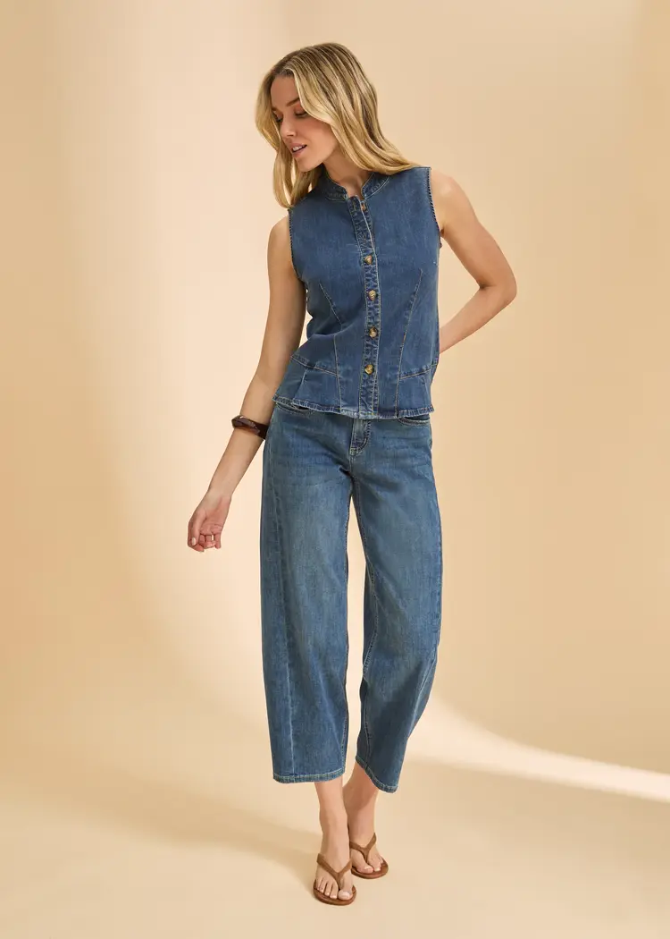 French Dressing Jeans FDJ Girlfriend Barrel  Ankle 2795370