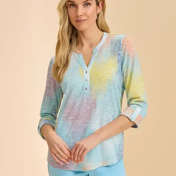 French Dressing Jeans FDJ Henley Top 3680435