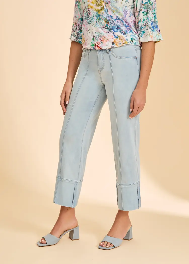 French Dressing Jeans FDJ Olivia Wide Cuffed Ankle 2894370