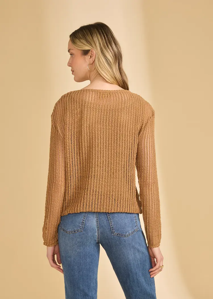 fdj FDJ Long Sleeve Bubble Top