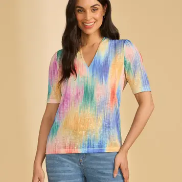 fdj FDJ V-Neck Top 3396451