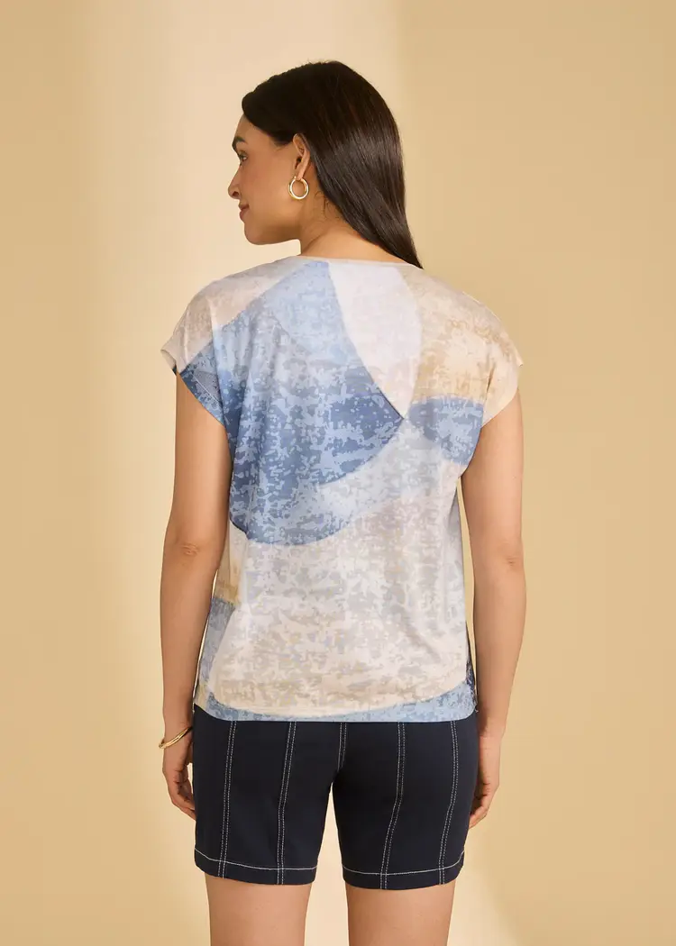 fdj FDJ Short Sleeve Round Neck Top 3582844