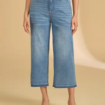 fdj FDJ Pull-On Wide Crop Trouser 2203992