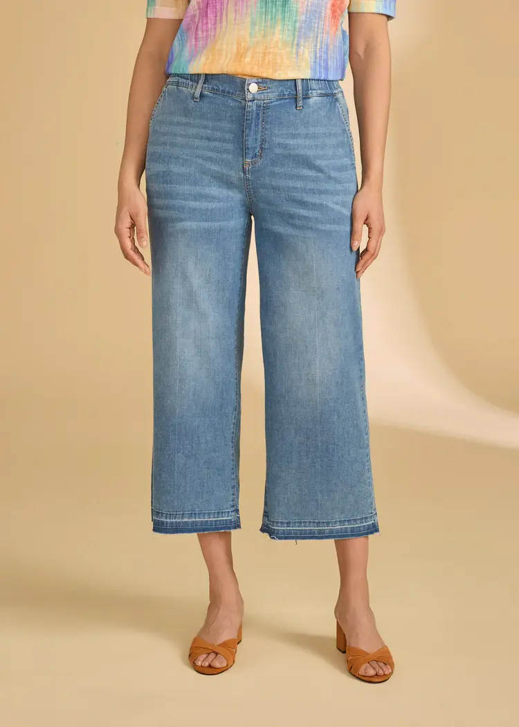 fdj FDJ Pull-On Wide Crop Trouser 2203992