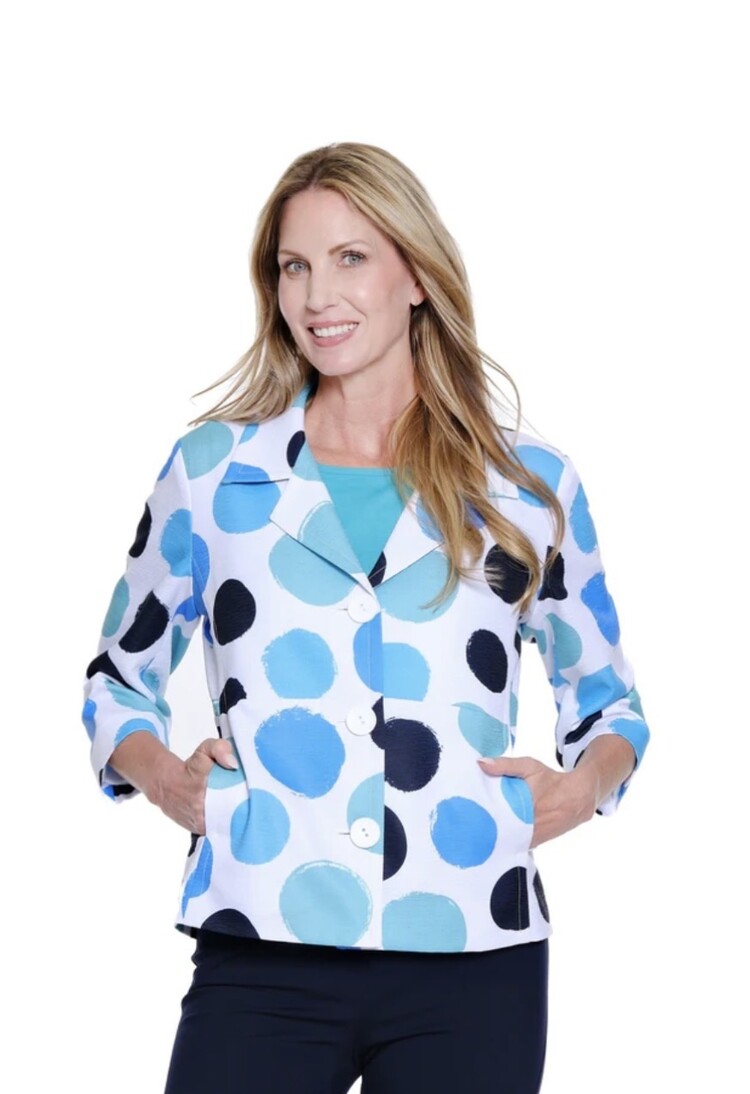 Multiples Multiples 3 Button Front Jacket M16312JM