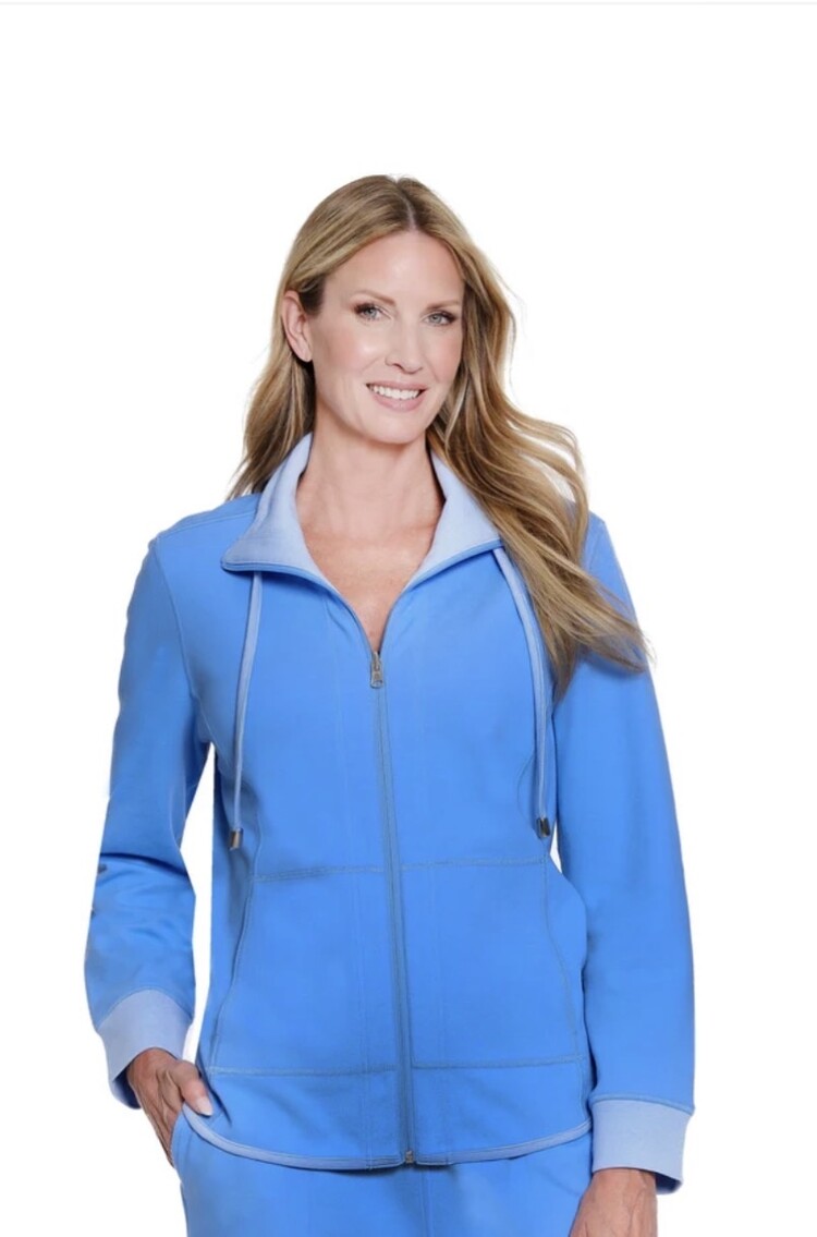 Multiples Multiples Cuffed Long Sleeve Zip Reversible 2Side Jacket M16301JM