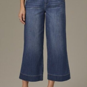 Wit&Wisdom Wit and Wisdom Whitney Crop Wide Leg Sky Rise P8249HGSX