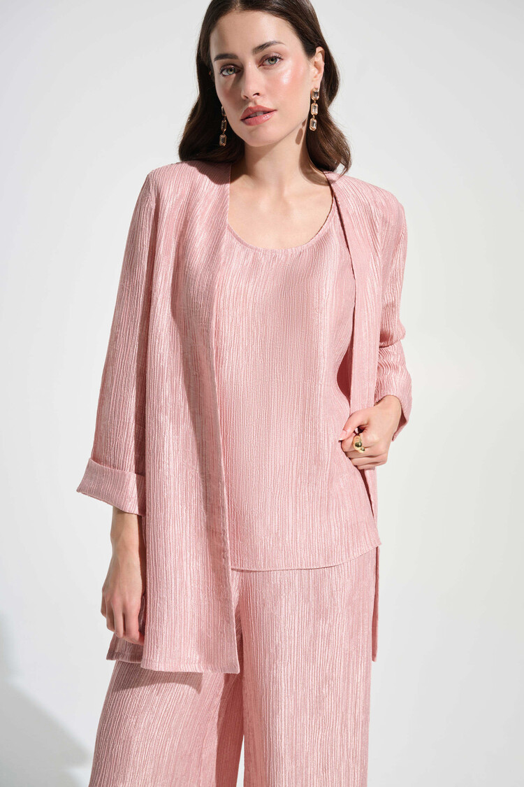 Joseph Ribkoff Joseph Ribkoff Signature | Crinkle Jacquard Straight Cover-Up 262720