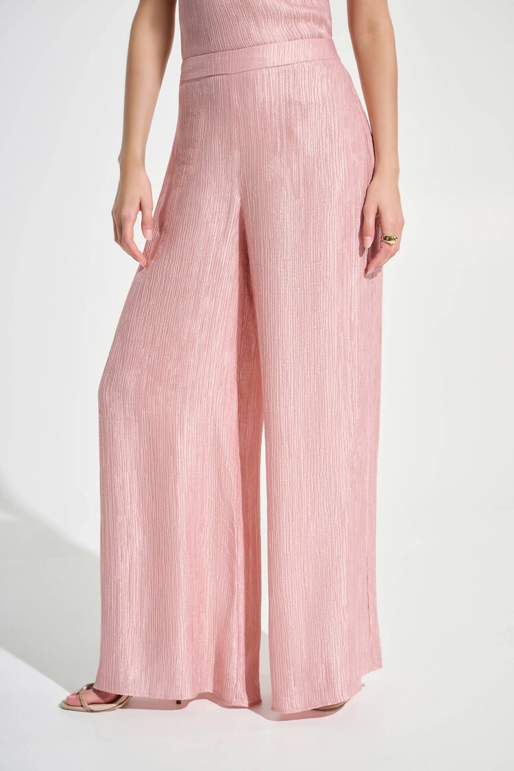 Joseph Ribkoff Joseph Ribkoff Crinkle Jacquard Pull-On Wide Leg Pants 262704