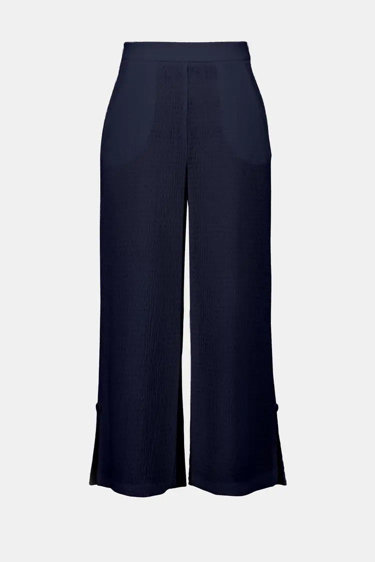 Joseph Ribkoff Joseph Ribkoff Textured Knit Pull-on Culotte Pants 262217