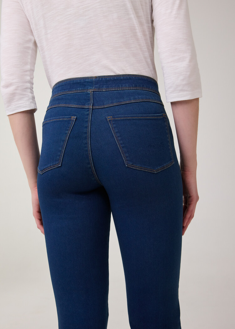 French Dressing Jeans FDJ Pull On Straight Leg 291106N